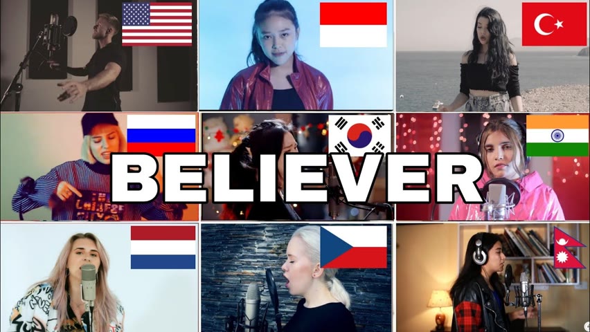 Who Sang It Better :Believer - Imagine Dragons (us,czech,indonesia,russia,turkey)