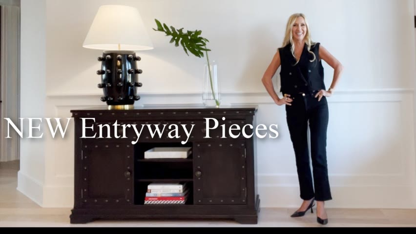 New Entryway Table and Statement Lamp | You Don't ALWAYS Need Their Opinion & Why