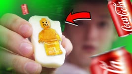 DIY - Как сделать лего минифигурку Из КОКА-КОЛЫ? НОВЫЙ СПОСОБ!!!_LEGO Minifigure made from Cola