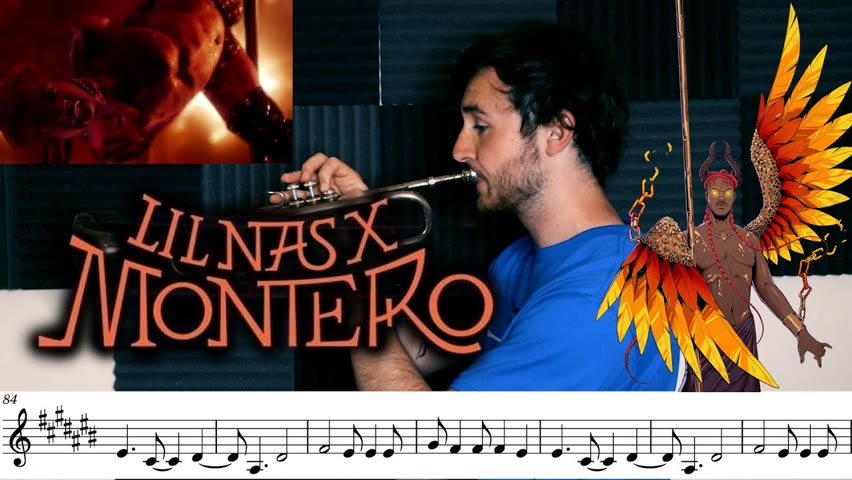 Lil Nas X - Montero (Trumpet Play Along)