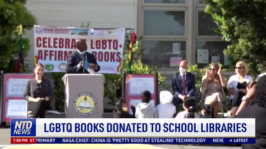 LGBTQ Books Donated to School Libraries