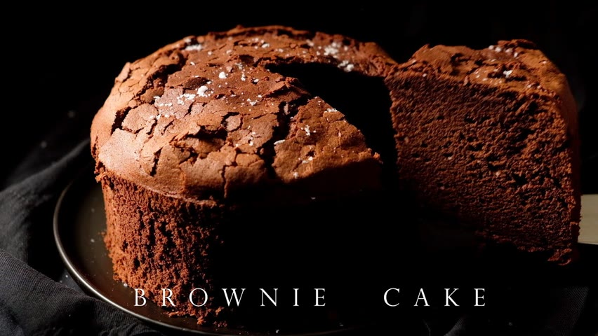 布朗尼蛋糕 ┃Fluffy Brownie Cake