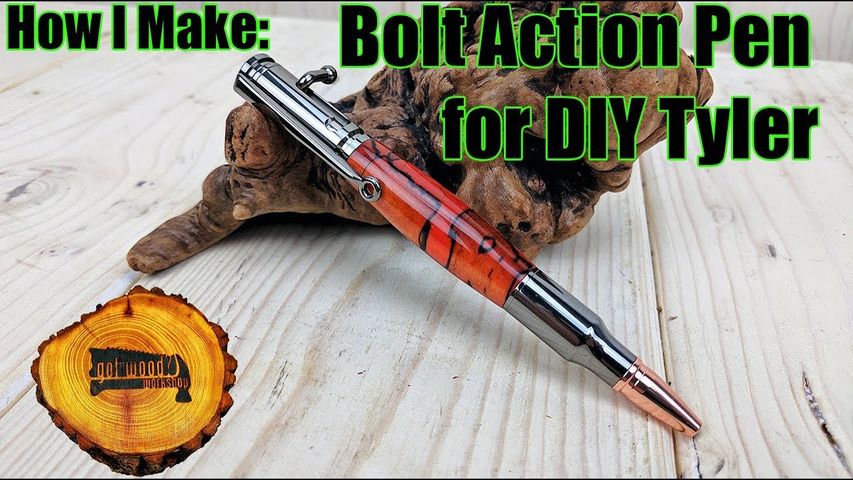 Bolt Action Pen for DIY Tyler | How I Make
