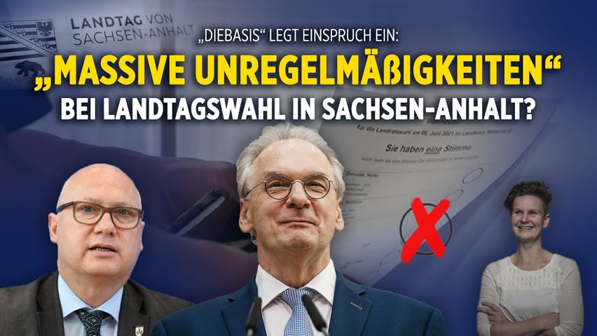 „dieBasis“ legt Einspruch gegen Wahlergebnis bei Landtagswahl in Sachsen-Anhalt ein
