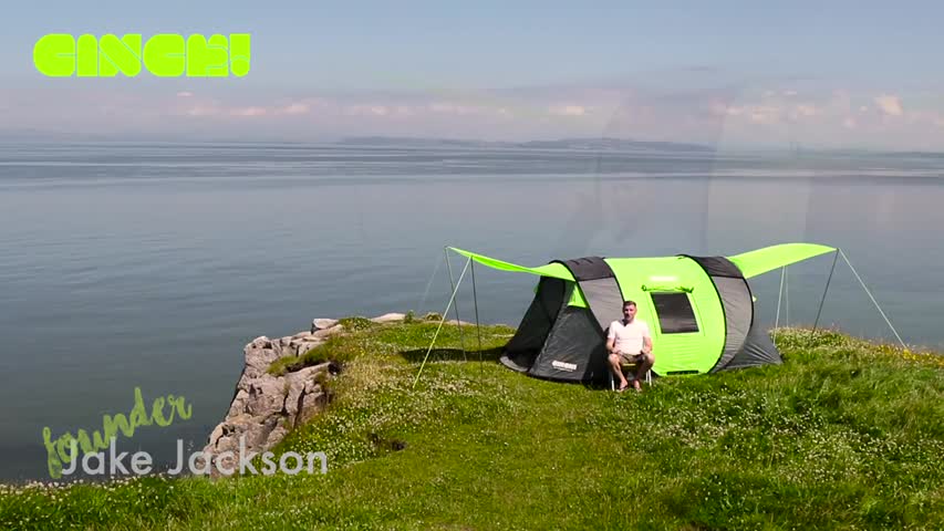The Ultimate Pop Up Tent [ Cinch! ] (Crowdfunded)