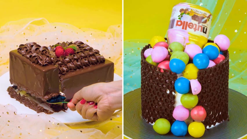 Top 10 Amazing Chocolate Cake Decorating Ideas | Wonderful Chocolate Birthday Cake Tutorial