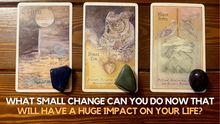 What SMALL CHANGE can you do now that will have a HUGE IMPACT on your life? ✨🙌🤩✨| Pick a card