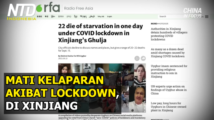 Puluhan Orang Meninggal dalam Sehari akibat Lockdown di Xinjiang, China