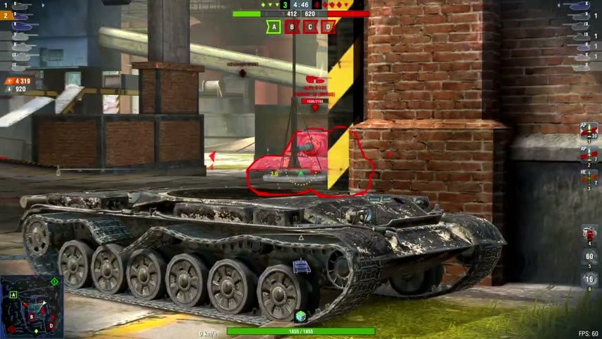 Ho-Ri 6855DMG 3Kills | World of Tanks Blitz | Diamondtreasure2