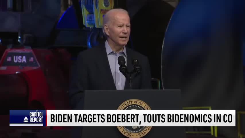 Biden Targets Boebert, Touts Bidenomics in Colorado