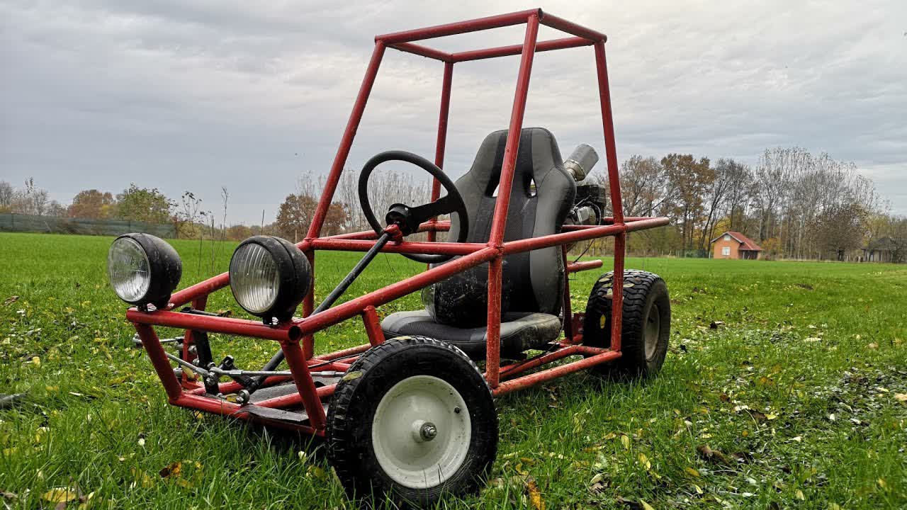 Homemade Buggy / Go Kart - DIY Offroad  Go Kart