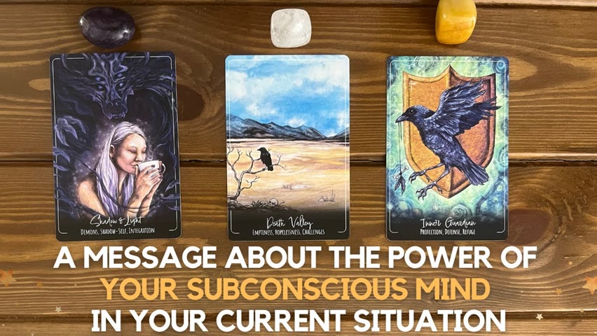 A Message About The Power of Your Subconscious Mind in Your Current Situation ✨🧠✨ | Timeless Reading