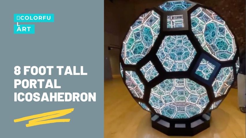 Enter Another Dimension of the 80" Great Rhombicosidodecahedron