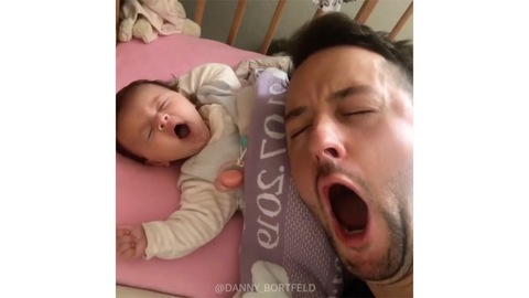 The Best Moment of Father And Baby Daughters