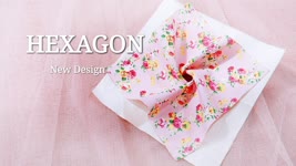 HEXAGON New Design / Easy to Sew Hexagon Patchwork #HandyMumLin