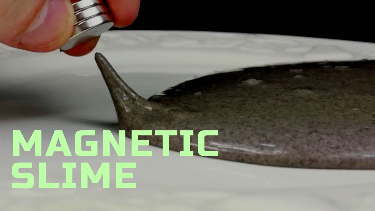 Make Magnetic Slime 