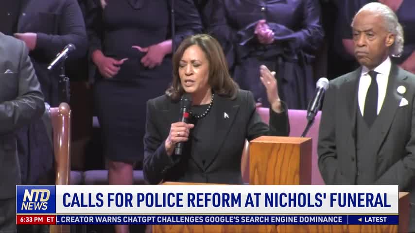 Kamala Harris Attends Tyre Nichols Funeral in Memphis