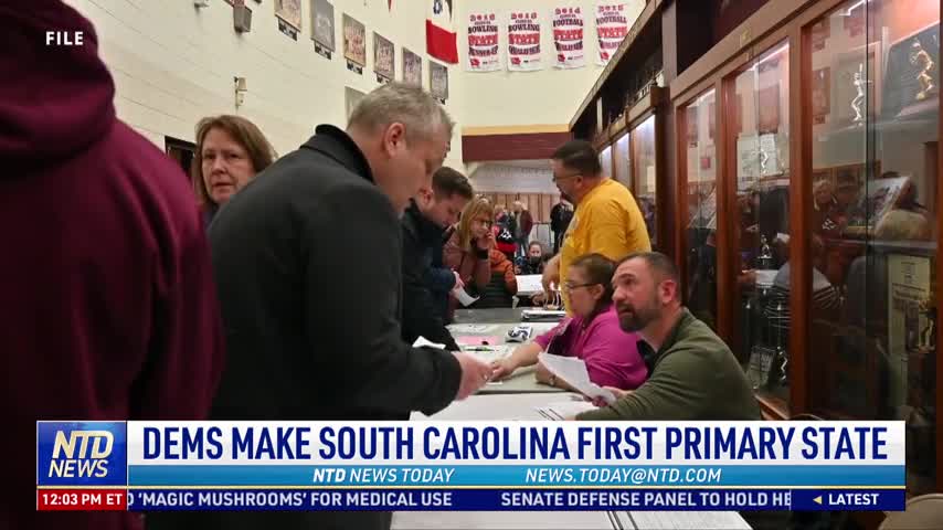 Democrats Approve Biden’s Plan, Making South Carolina the First 2024 Primary State
