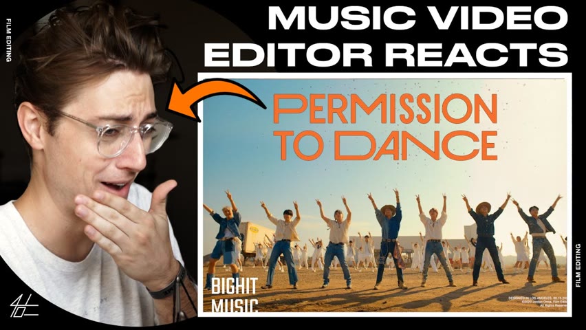 Video Editor Cries to BTS 'Permission To Dance' *DANCE THERAPYYY*