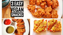 Vegan Snack Recipes || Vegan Savoury Snack recipes || Quick Vegan recipes