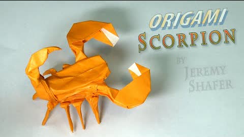 Origami Scorpion 🦂
