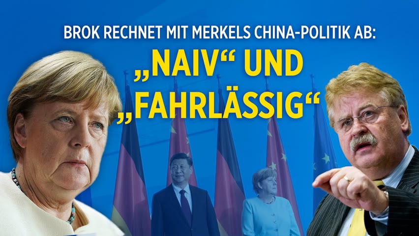 Elmar Brok rechnet mit Merkels China-Politik ab: “China ist mit Abstand die größte Gefahr für uns"