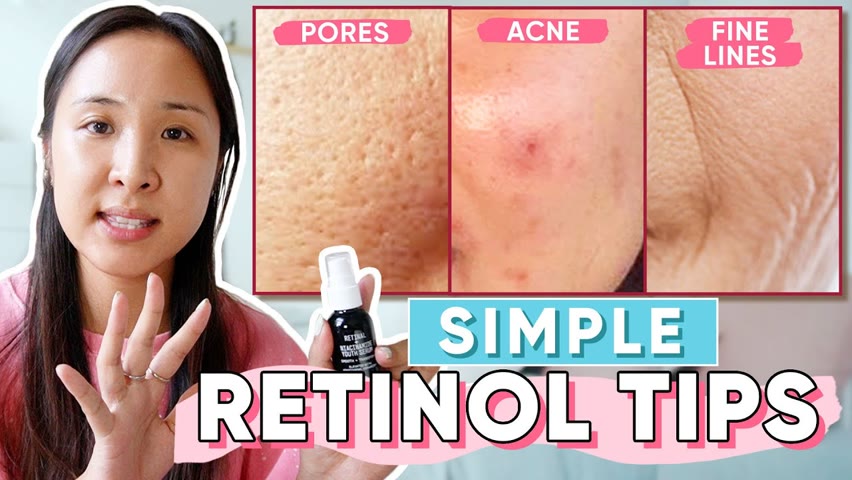 A simple + effective RETINOL nighttime routine | for ALL skin types 😍