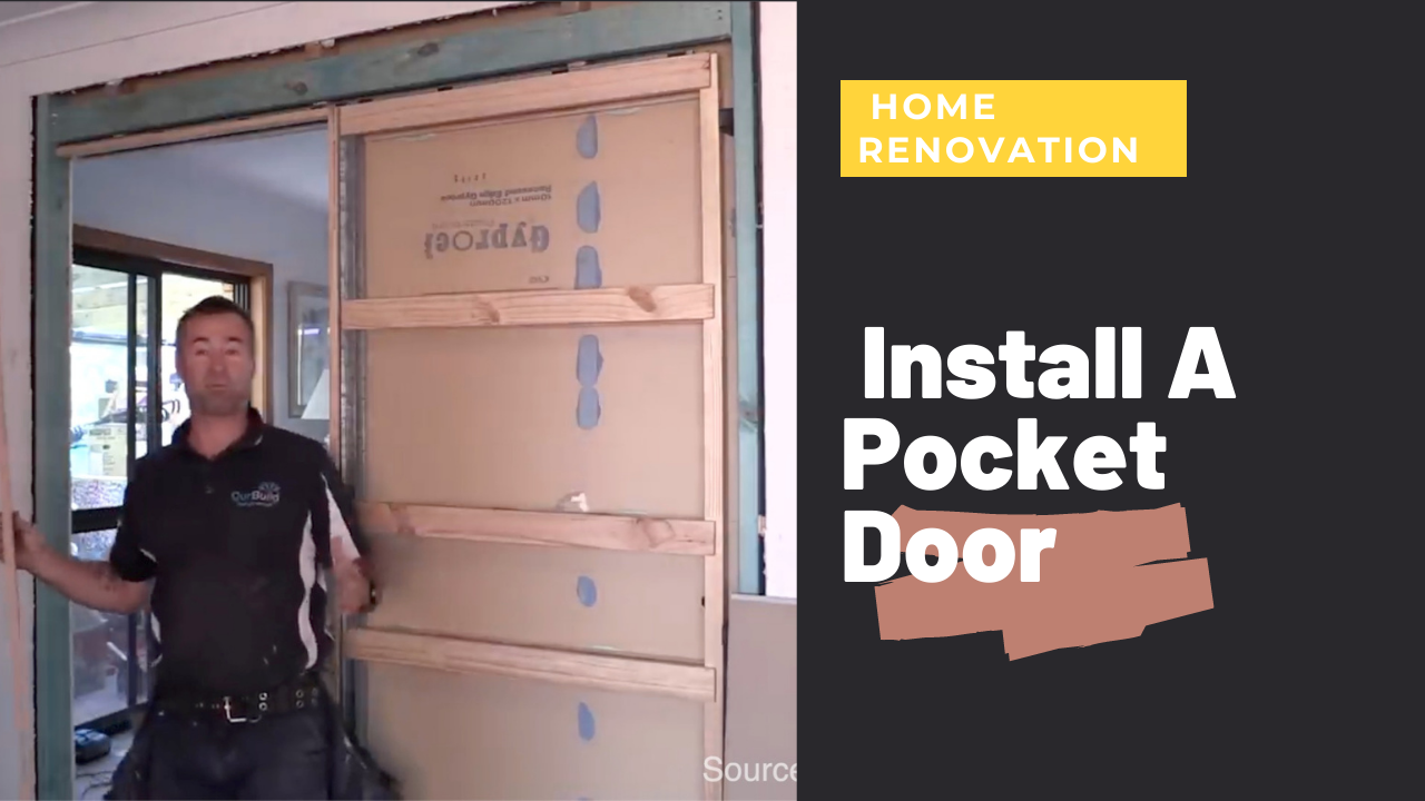 How To Install A Pocket Door In An Existing Wall 