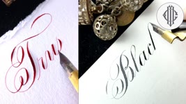 Copperplate & Modern Script Calligraphy Compilation x Syed Calligraphy