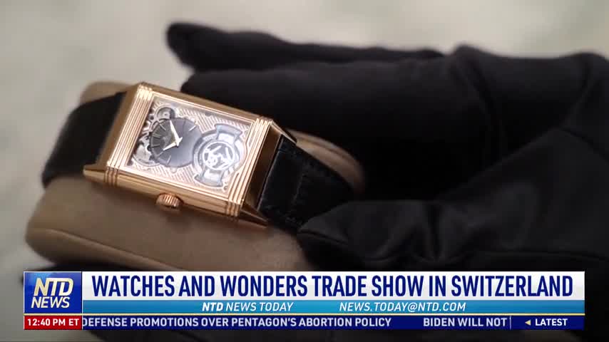 Watches and Wonders Trade Show in Switzerland