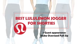 Found THE BEST Lululemon Jogger for Shorter ladies + Scuba Oversized Full Zip