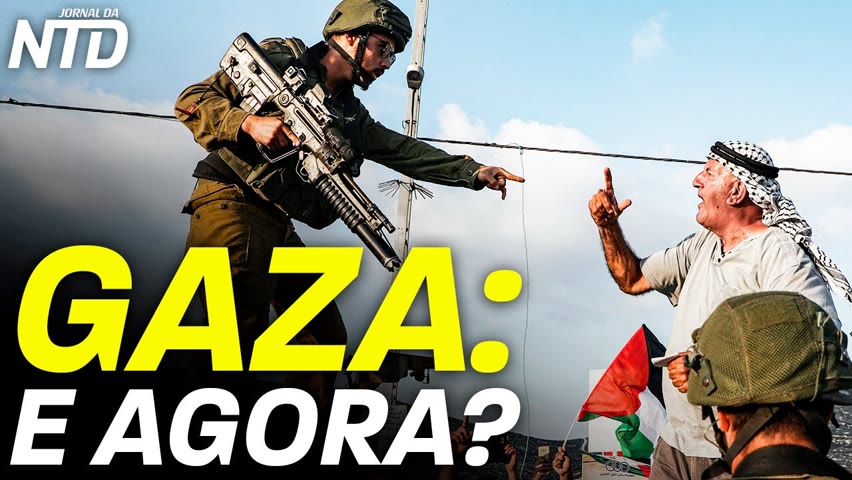 Entrevista: Ex-conselheiro de Israel na ONU; Gaza e novo governo | Jornal da NTD