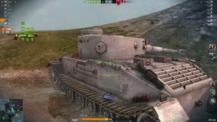 VK 28.01 4345DMG 2Kills | World of Tanks Blitz | Jacob_M_1