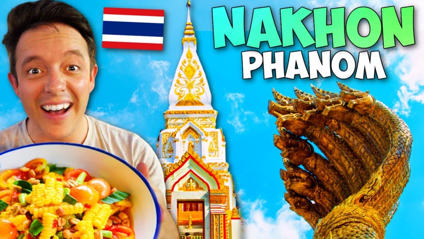 Delicious NAKHON PHANOM 🇹🇭 A Part of ISAN You Can't Miss