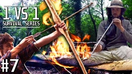 ARROW MAKING & ARCHERY IN THE BUSH | 1vs1 survival series ep. 7