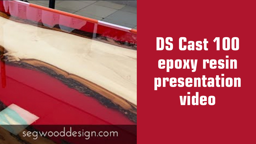 DS Cast 100 epoxy resin - presentation video