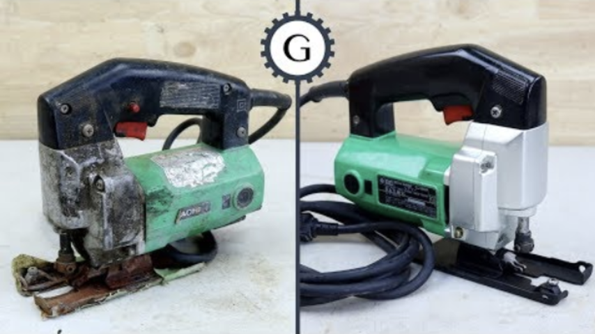 Electric Jig Saw Restoration | Hitachi Jib Saw CJ 60V