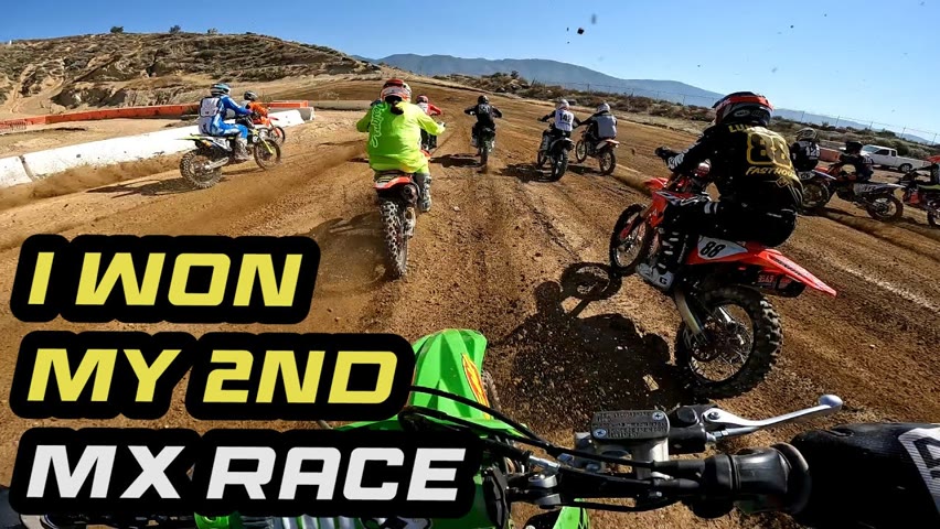 Father and Son MX Race at Glen Helen!