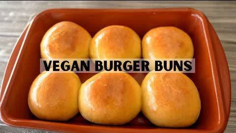 Vegan Burger Buns - Easy Buns Recipe