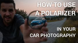 How to use a POLARIZER FILTER in your CAR PHOTOGRAPHY