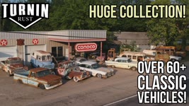 Shop Tour of Turnin Rust's HUGE 60+ Classic Vehicle Collection | Turnin Rust