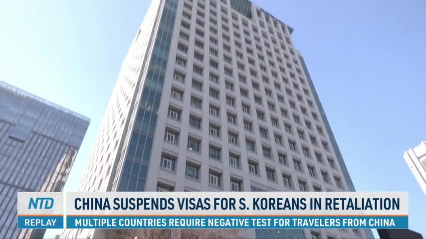 China Suspends Visas for South Koreans in Retaliation