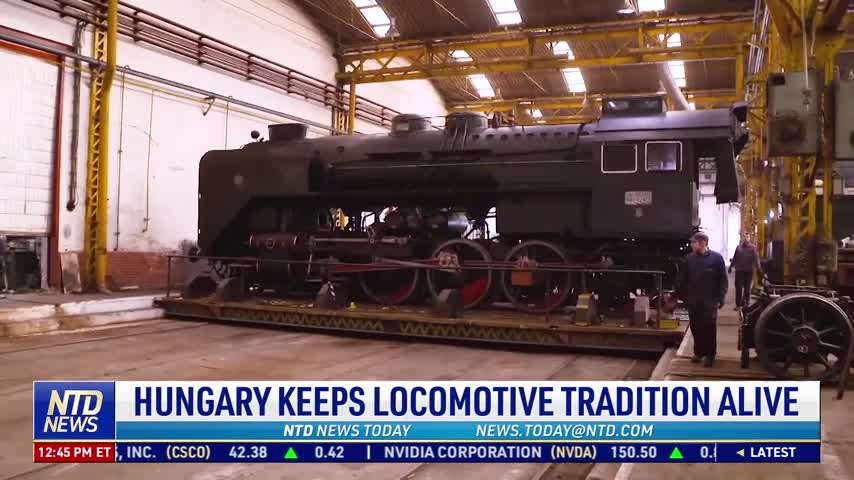 Hungary Keeps Locomotive Tradition Alive