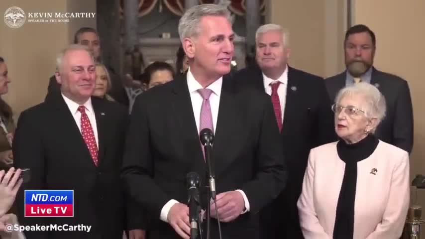 LIVE: Speaker McCarthy Holds Press Availability After Pass of the the Parents Bill of Rights