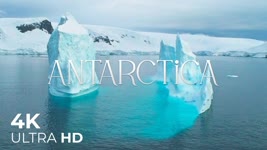 Antarctica 4K • Nature Relaxation Film • Calming Music & Relaxing Music