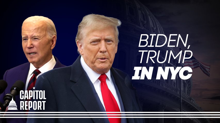 [Trailer] Trump and Biden Visit NYC With Contrasting Agendas | Capitol Report