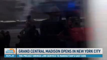 Grand Central Madison Opens in New York City