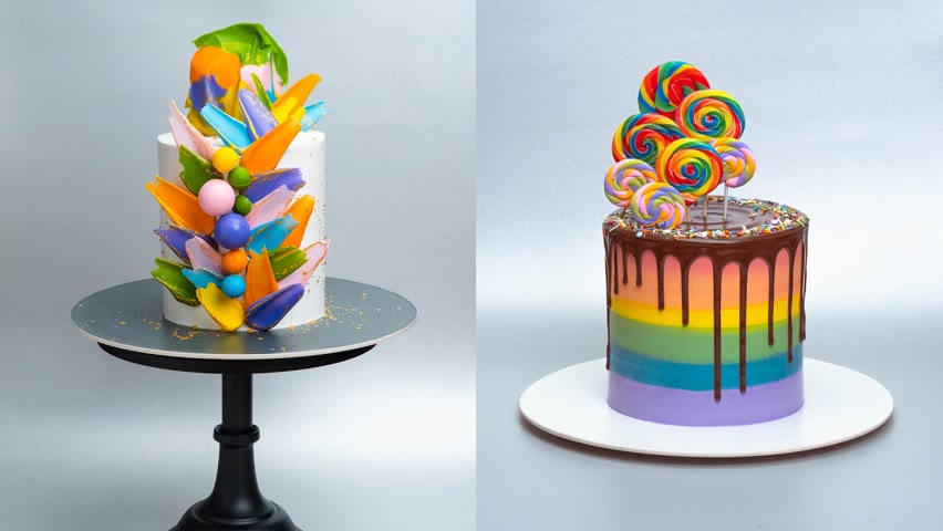 More Colorful Cake Decorating Compilation | The Most Satisfying Cake Videos