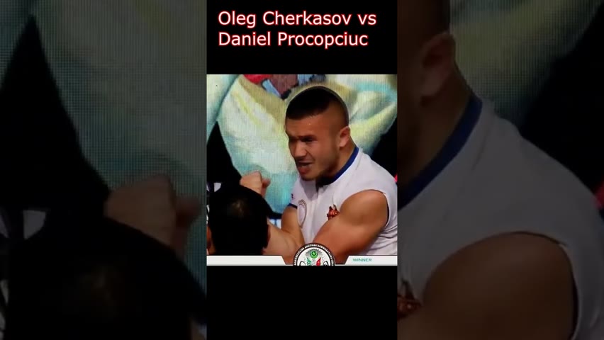 Oleg Cherkasov vs Daniel Procopciuc | Crazy Armwrestling Battle