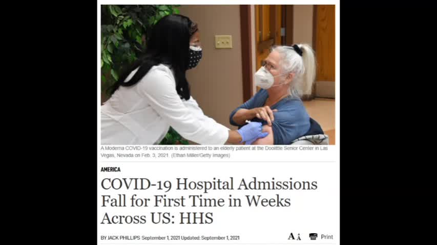 Covid 19 Hospital Admission Fall